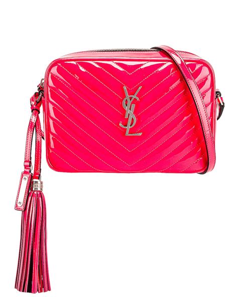 saint laurent neon bag